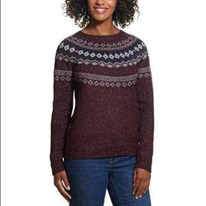 Weatherproof Vintage Ladies' Fairisle Sweater